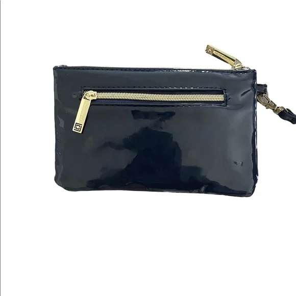 Liz Claiborne Womens Wallet Blue Dark Phone Charging Wallet NWT - Picture 6 of 7